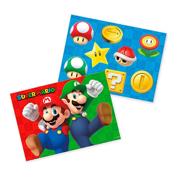 Kit Decorativo - Super Mario - 1 unidade - FestColor - Rizzo