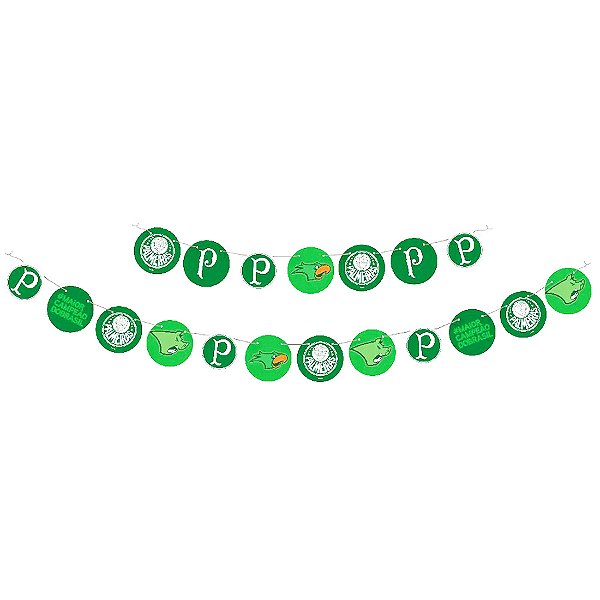 Faixa Decorativa - Palmeiras Verdão - 1 unidade - FestColor - Rizzo