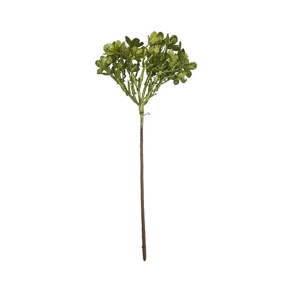Galho Decorativo - Verde - 35cm - 1 unidade - Cromus - Rizzo