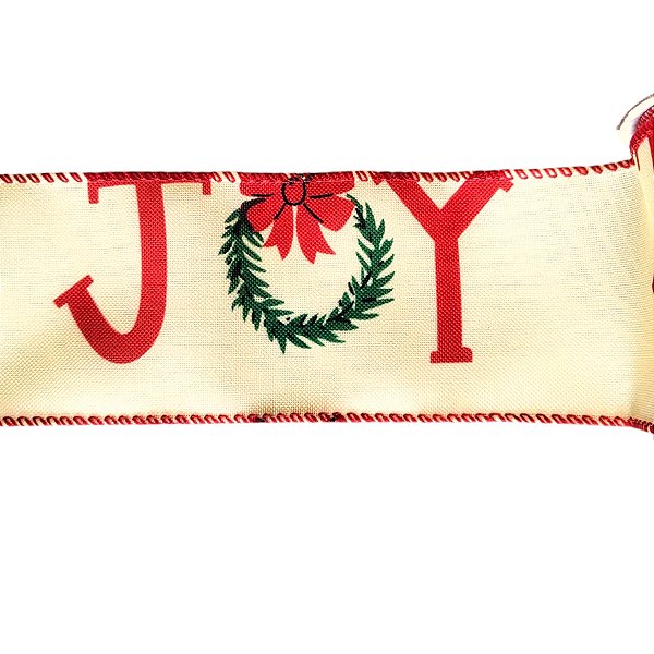Fita Decorativa Aramada Xadrez Amarela Joy - 6,3cm x 9,14m - 1 unidade - Rizzo