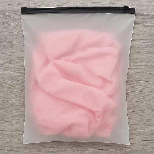 Saco Trilho Zip Preto - Transparente Fosco Com Furo - 35x45cm - 50 unidades - Rizzo