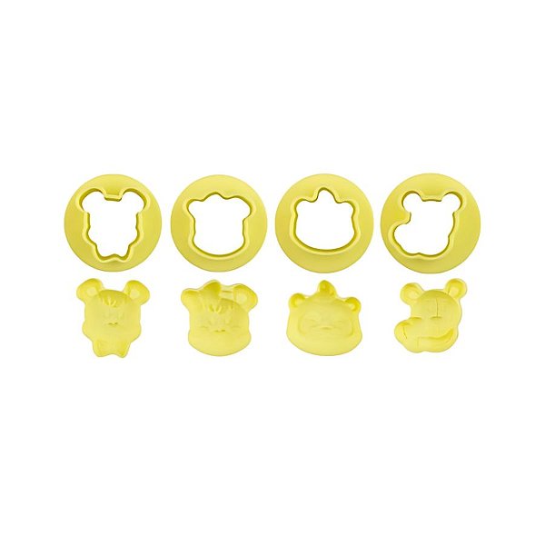 Moldes Para Ejetor Max - Ursinhos - Até 25g  - 1 unidade - Bluestar - Rizzo