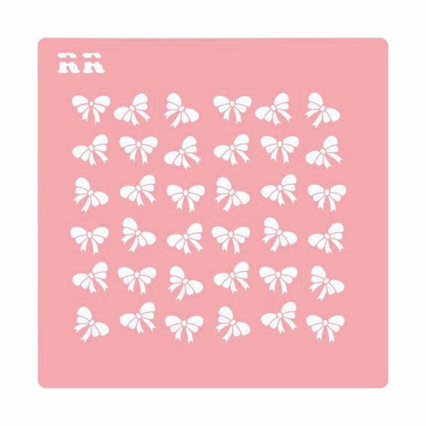 Stencil Lacinho - Ref. 4123 - 10,2x11,3cm - 1 unidade - RR Cortadores  - Rizzo
