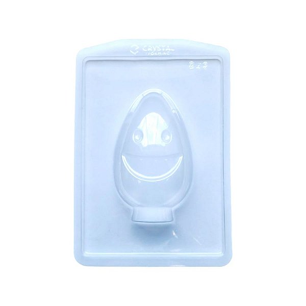 Forma de Acetato Ovoji Carinha 3 Partes - Ref. FP243 - 1 unidade - Crystal Forming - Rizzo