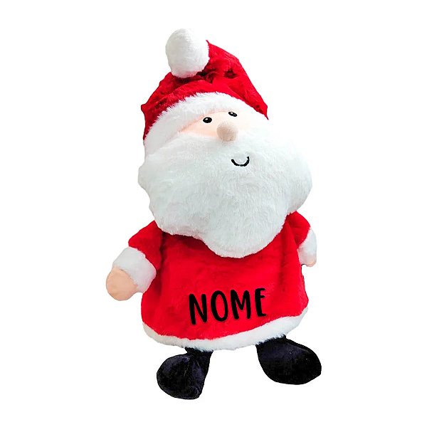 Papai Noel de Pelúcia Personalizado - 36cm - 1 unidade - Rizzo
