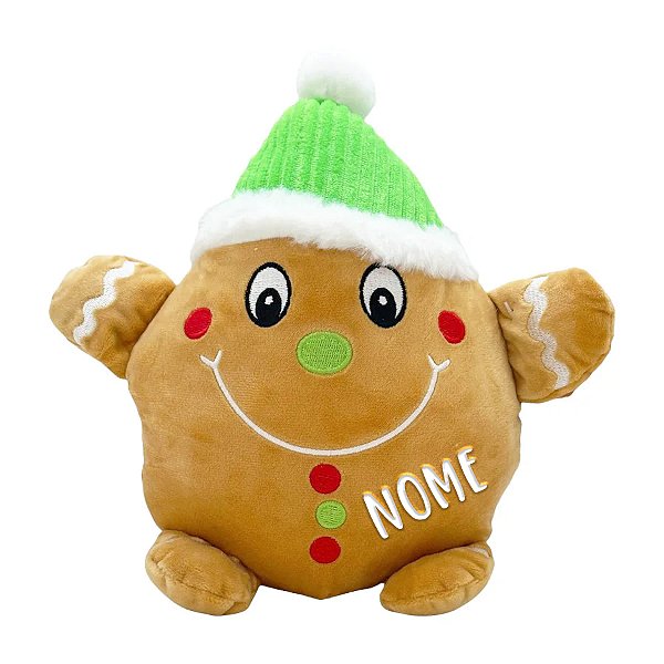 Biscoito com Chapéu de Pelúcia Personalizado - 25cm - 1 unidade - Rizzo