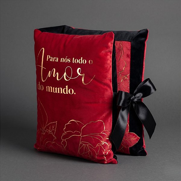 Almofada Formato Carta Laço - 30cm - 1 unidade - Zona Criativa - Rizzo