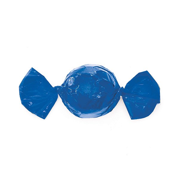 Papel Mini Trufa - 12x12,5cm - Azul - 100 unidades - Cromus - Rizzo Embalagens