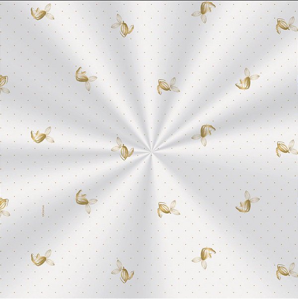 Saco Decorado Sabor Ouro - 15x29cm - 100 unidades - Cromus - Rizzo Embalagens