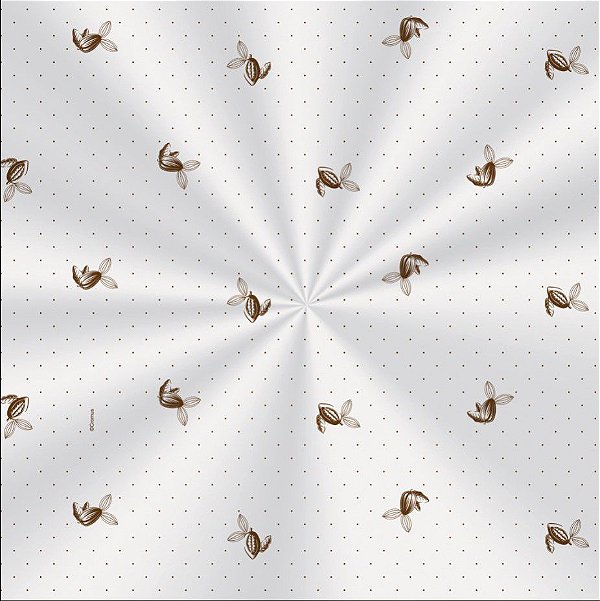 Saco Decorado Sabor Marrom - 15x29cm - 100 unidades - Cromus - Rizzo Embalagens