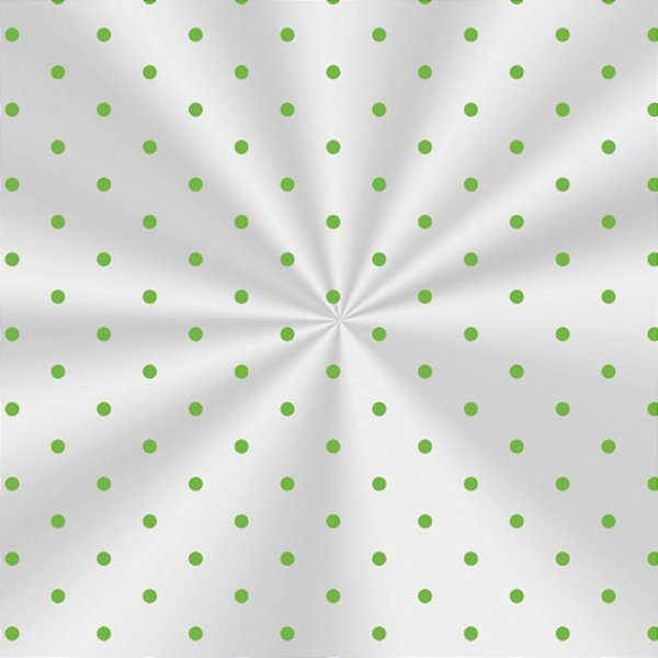 Saco Decorado Poá Verde - 15x29cm - 100 unidades - Cromus - Rizzo Embalagens