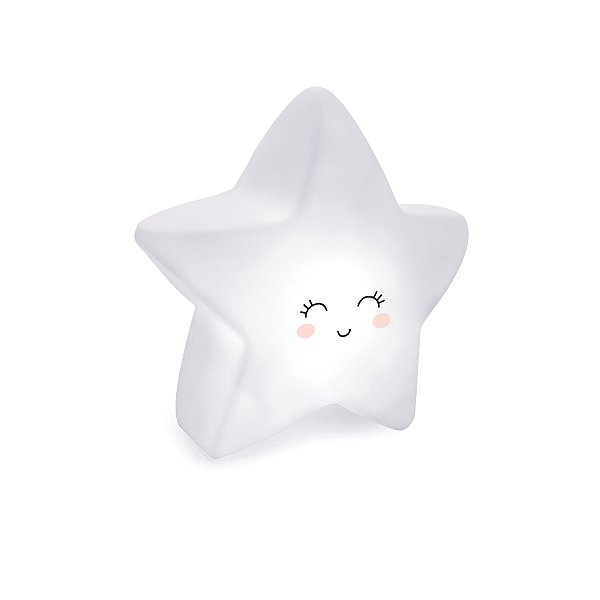 Mini Luminária Estrela Branca Festa Pedacinho Do Céu - Cromus - Rizzo Festas