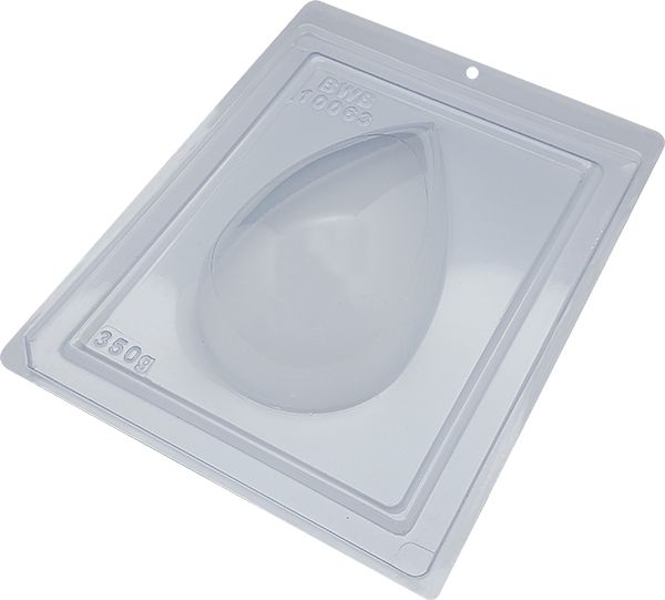 Forma de Acetato Ovo Liso Bicudo 350g Especial Cód. 10063 BWB