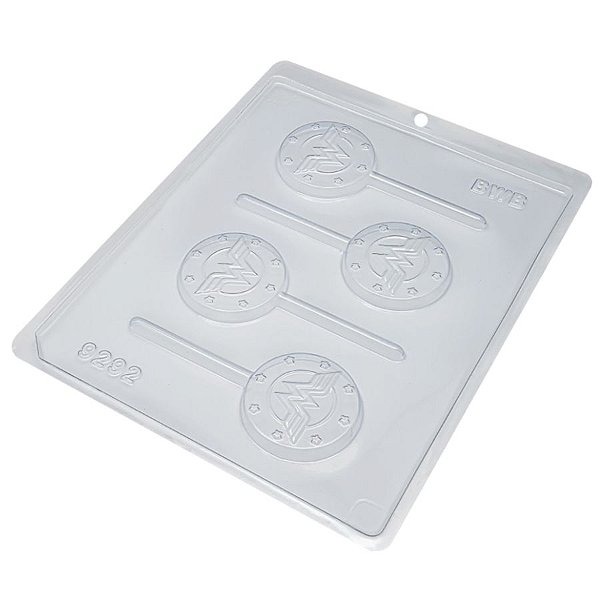 Forma de Acetato Pirulito Mulher Maravilha 9292 BWB