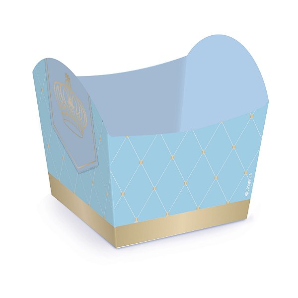 Mini Cachepot Festa Reinado do Príncipe - 10 unidades - Cromus - Rizzo Festas