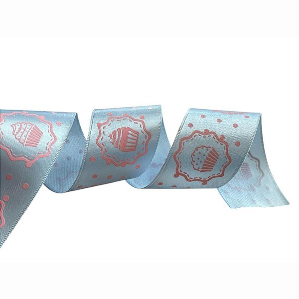 Fita de Cetim 10m x 38mm - Cor 109 - Confeitaria - 1 unidade - Progresso - Rizzo