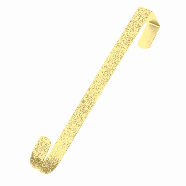 Gancho Suporte para Guirlanda - Ouro com Glitter - 35cm  - 1 unidade - Rizzo