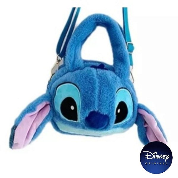 Bolsa Plush Stitch - Disney Original - 1 unidade - Zona Criativa - Rizzo