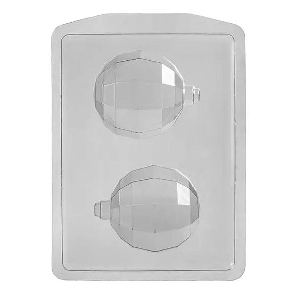 Forma de Acetato Bola Diamantada Méd. - Ref. FP150 - 1 unidade - Crystal - Rizzo
