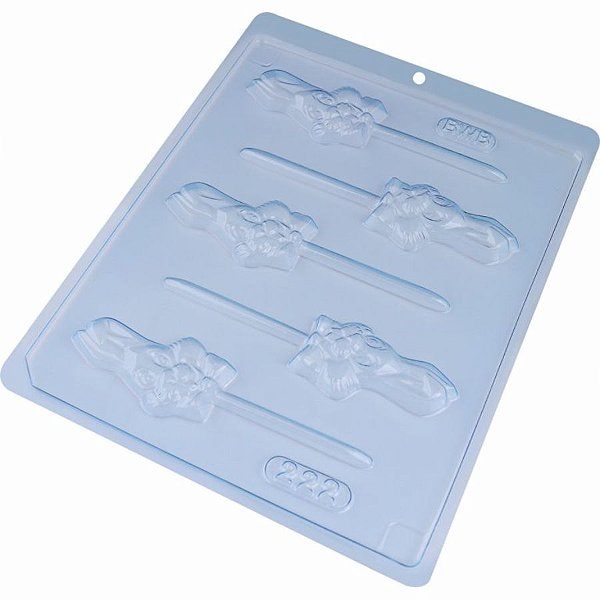Forma Especial de Acetato Pirulito Coelho - Ref. 222 - 1 unidade - BWB - Rizzo