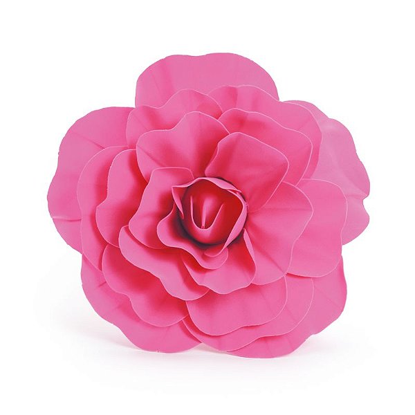 Flor Decorativa Pink 30cm - 01 unidade - Cromus - Rizzo Festas