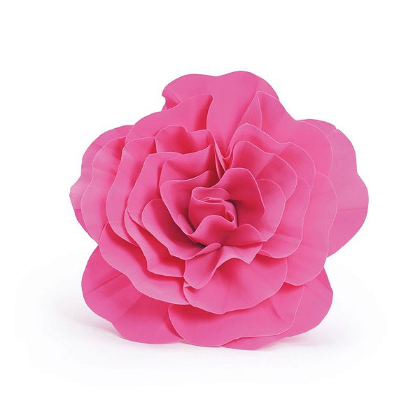 Flor Decorativa Pink 40cm - 01 unidade - Cromus - Rizzo Festas