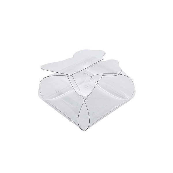 Caixa Transparente de Acetato Borboleta - Ref. B-02 - 5,5x5,5x4cm - 20 unidades - Rizzo