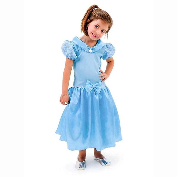 Fantasia Princesa Gelo Infantil - 1 unidade - Anjo - Rizzo