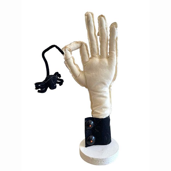 Enfeite Decorativo Halloween - Mãozinha base Branca - 37cm - 1 unidade - Rizzo