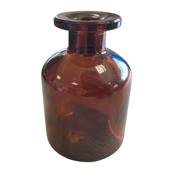 Frasco de Vidro Ambar 110ml - Ambar - 1 unidade - Yoss - Rizzo