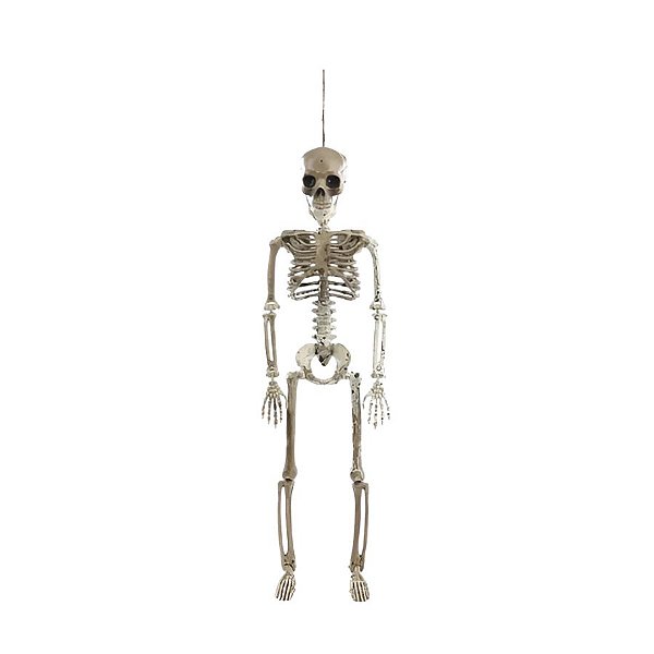 Enfeite para Pendurar - Caveira Denny - Halloween - 58cm - 1 unidade - Cromus - Rizzo