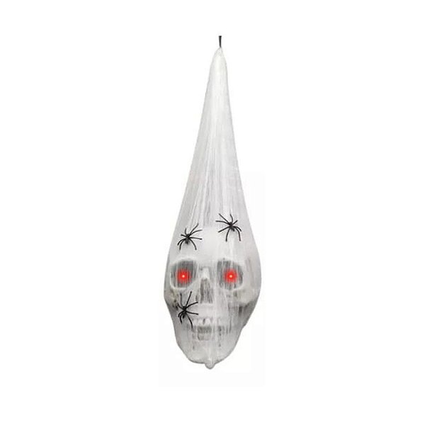 Enfeite Decorativo Halloween - Cranio Da Morte - 14cm - 1 unidade - Cromus - Rizzo
