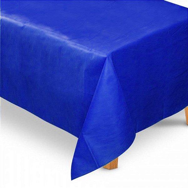 Toalha de Mesa Retangular em TNT (1,40m x 2,20m) Azul Royal - Best Fest - Rizzo Embalagens