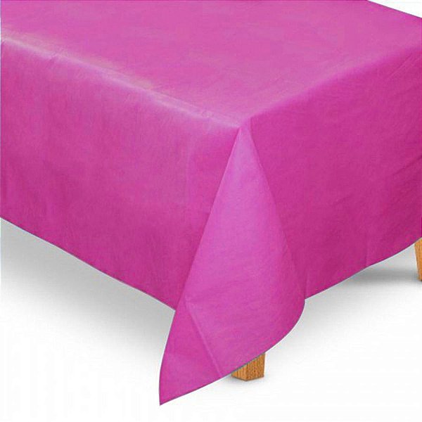 Toalha de Mesa Retangular em TNT (1,40m x 2,20m) Rosa Pink - Best Fest - Rizzo Embalagens