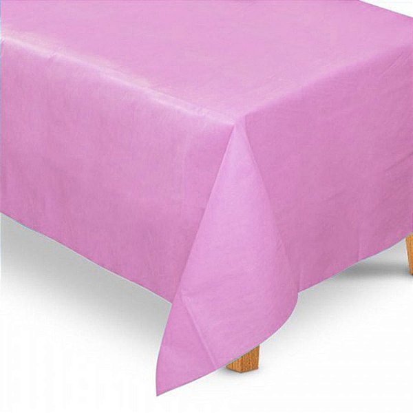 Toalha de Mesa Retangular em TNT (1,40m x 2,20m) Rosa Claro - Best Fest - Rizzo Embalagens