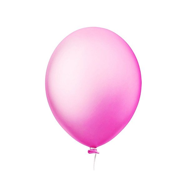 Balão de Festa Neon - Rosa Citrus - Happy Day - Rizzo