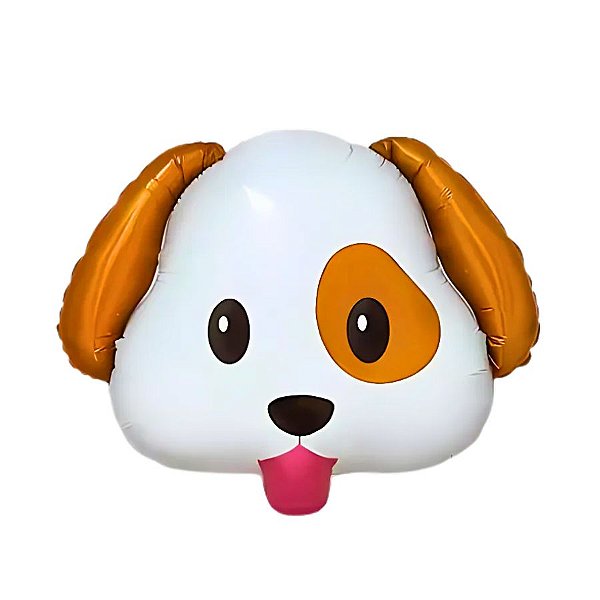 Balão de Festa Metalizado 33'' 84cm - Cachorro - 1 unidade - Rizzo