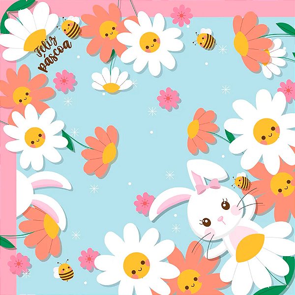 Saco Express 44x44cm para Ovos de 500g a 750g - Sunshine - 25 unidades - Cromus - Rizzo
