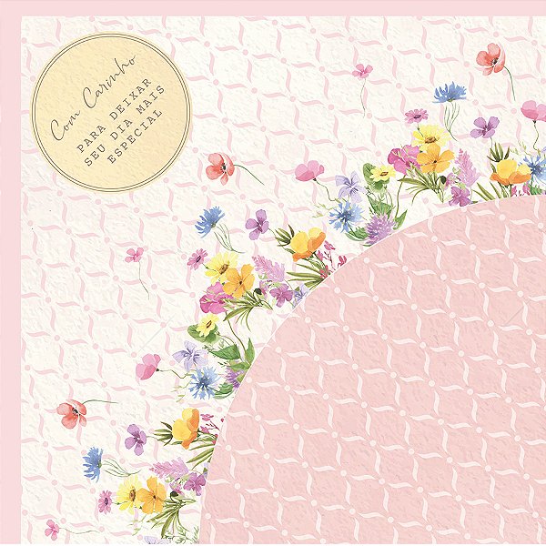 Saco Express 39x39cm para Ovos de 350g a 500g - Florens Rosa - 25 unidades - Cromus - Rizzo