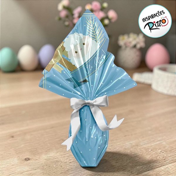 Saco Express 35x35cm para Ovos de 250g a 350g - Cordeirinho - 5 unidades - Cromus - Rizzo