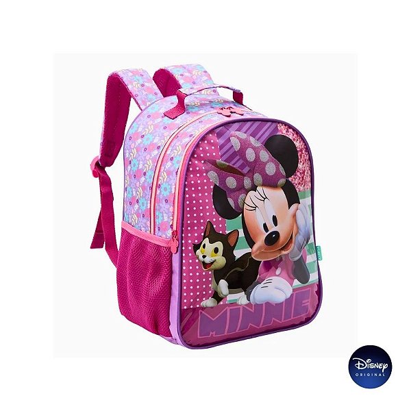 Mochila Escolar - Minnie - Disney Original - 1 unidade - Rizzo