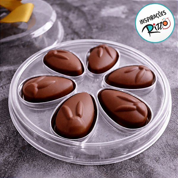 Caixa para Bombons Gourmet - Cristal - 18x18cm - Cód. 14365 - 10 unidades - BWB - Rizzo