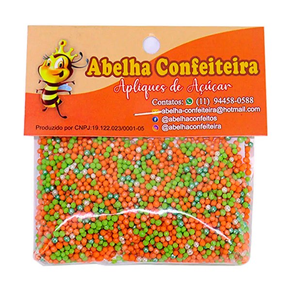 Confeito de Açúcar - Mini Pérola Páscoa - 1 unidade - Abelha Confeiteira - Rizzo