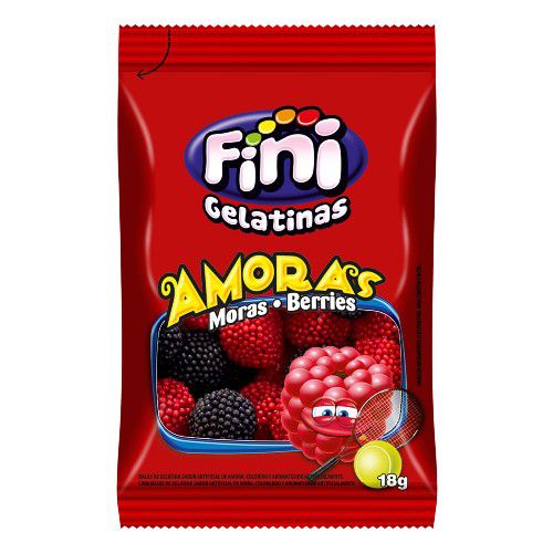 Amoras Pocket 12 unidades de 18g - Fini - Rizzo Embalagens
