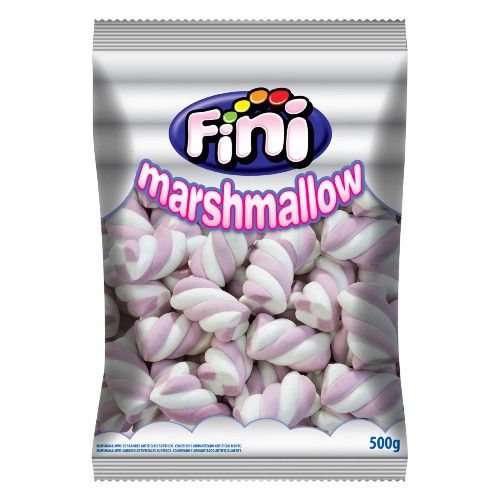 Marshmallow Torcao Roxo 500g - Fini - Rizzo Embalagens