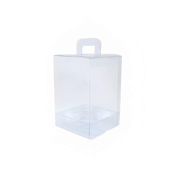 Caixa Transparente de Acetato Ref.Ovo 350g - 12,5x12,5x19 - 10 unidades - CAC - Rizzo