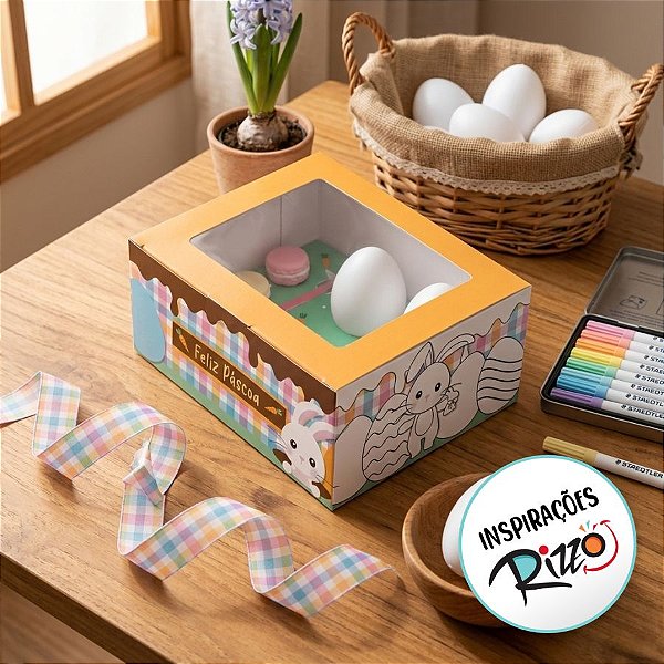 Kit para Colorir Páscoa - Doce Encanto - 1 unidade - Cromus - Rizzo