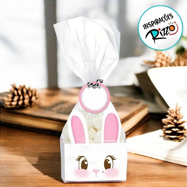 Kit Fundo Retangular - Lana - 8,5x4,5x5cm - 10 unidades - Cromus - Rizzo