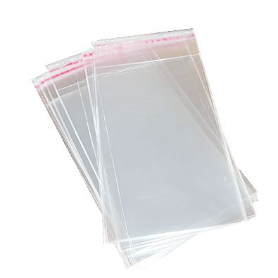 Saco adesivado 5cm x  5cm - 100 unidades - Rizzo Embalagens