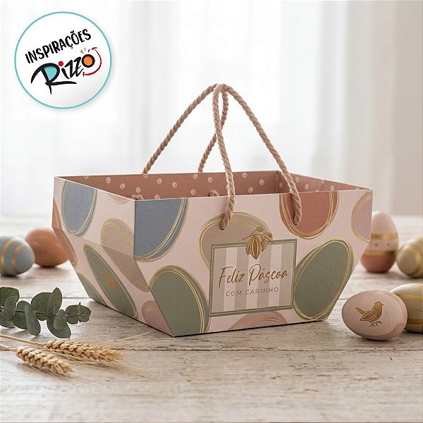 Cesta Com Alça - Tonal - 1 unidade - Cromus - Rizzo